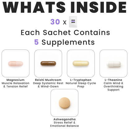 Unwind Daily Supplement Sachets | Supplestack®