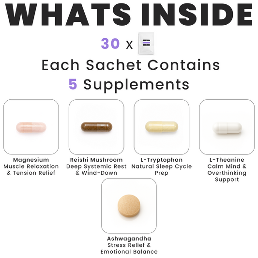 Unwind Daily Supplement Sachets | Supplestack®