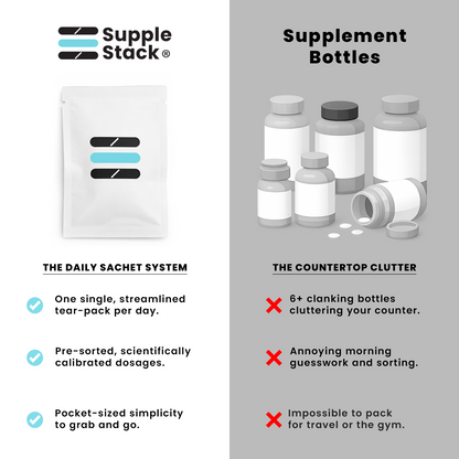 Men’s Essentials Daily Supplement Sachets | Supplestack®