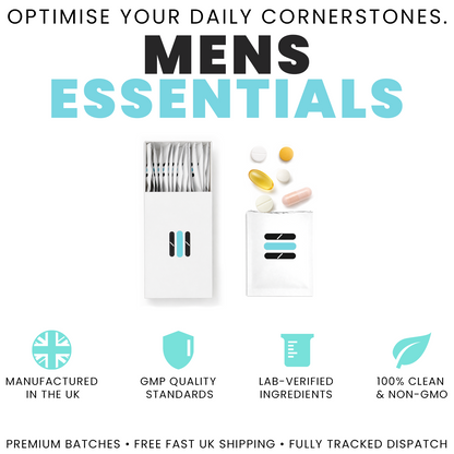 Men’s Essentials Daily Supplement Sachets | Supplestack®